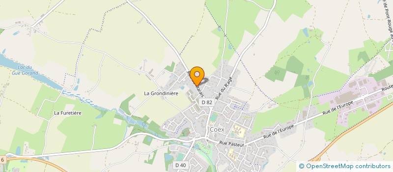 localisation de l'entreprise POISSON D'AVRIL à COMMEQUIERS