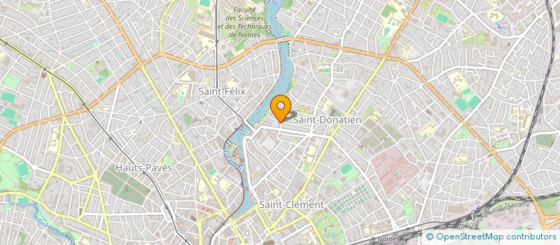 localisation de l'entreprise POISSON HURLANT à NANTES