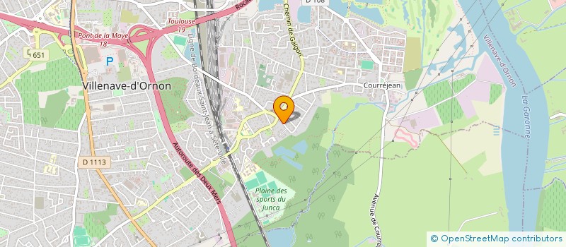 localisation de l'entreprise POISSON PILOTE INVESTISSEMENTS  VILLENAVE-D'ORNON