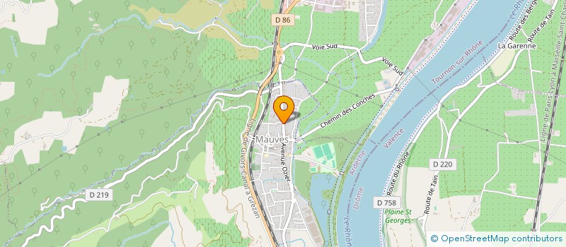 localisation de l'entreprise POISSON ROUGE  MAUVES