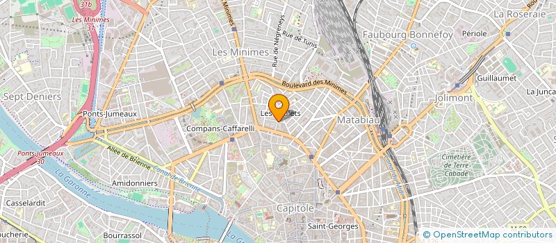 localisation de l'entreprise POISSON SAPE & CIE  TOULOUSE