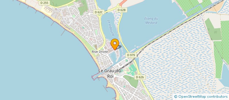 localisation de l'entreprise POISSONERIE DU PORT à LE GRAU-DU-ROI