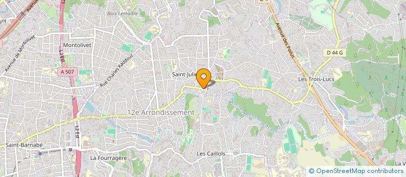 localisation de l'entreprise POISSONERIE LA GALINETTE à MARSEILLE