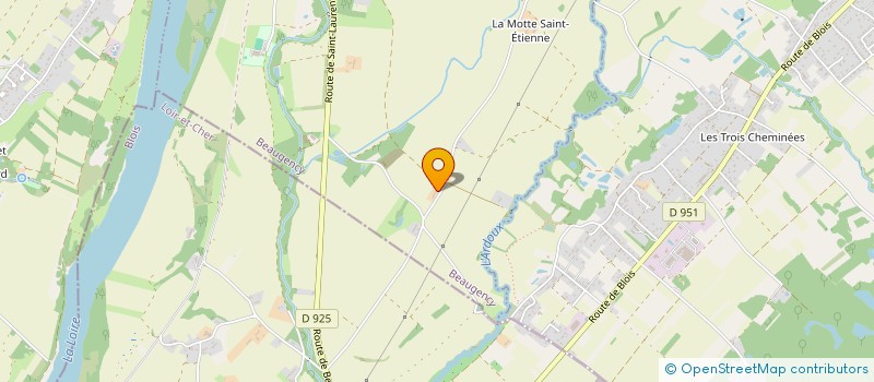 localisation de l'entreprise POISSONGROUP à BEAUGENCY