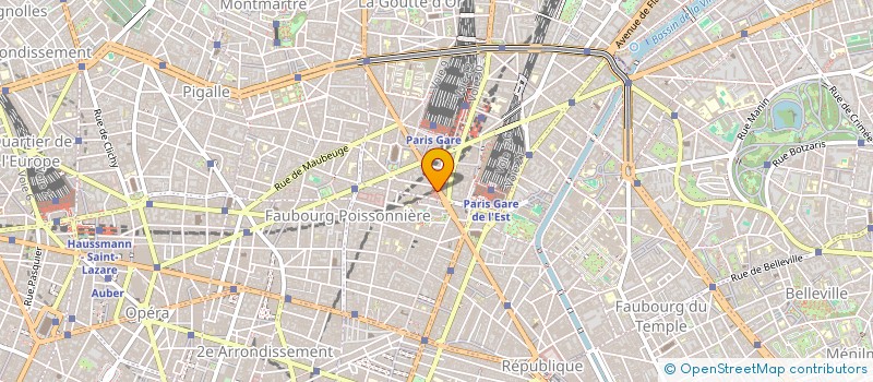 localisation de l'entreprise POISSONNEMENT NOTRE  PARIS