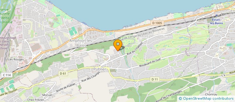 localisation de l'entreprise POISSONNERIE BRAND  PUBLIER