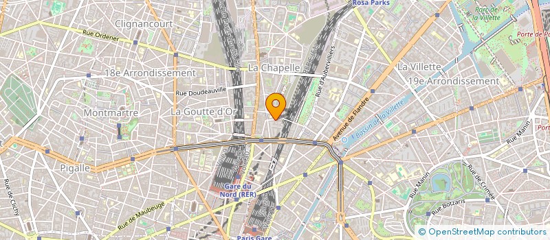 localisation de l'entreprise POISSONNERIE DE LA POSTE à PARIS
