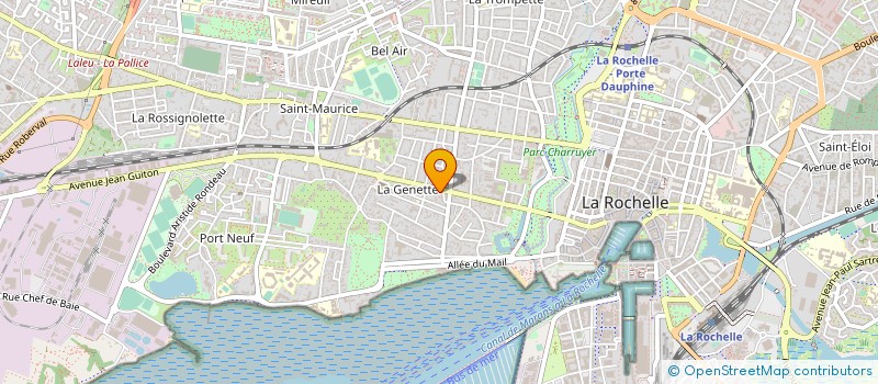 localisation de l'entreprise POISSONNERIE DEGUSTATION LANCE à LA ROCHELLE