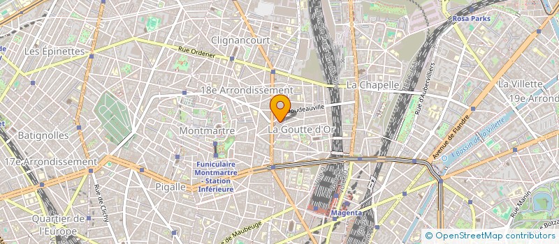 localisation de l'entreprise POISSONNERIE DEJEAN à PARIS