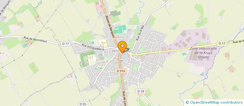 localisation de l'entreprise POISSONNERIE DEMOL à WORMHOUT