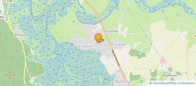 localisation de l'entreprise POISSONNERIE DES PRESIDENTS  L'ILE-D'OLONNE