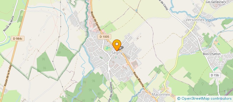 localisation de l'entreprise POISSONNERIE DU LAVOIR  SEGNY