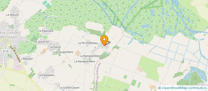 localisation de l'entreprise POISSONNERIE KHEDEAU  TOUVOIS