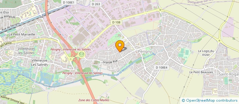 localisation de l'entreprise POISSONNERIE L'ANNEXE  PERIGNY