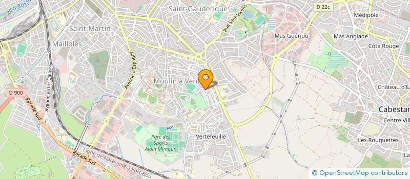 localisation de l'entreprise POISSONNERIE L'ESPADON SARL à PERPIGNAN