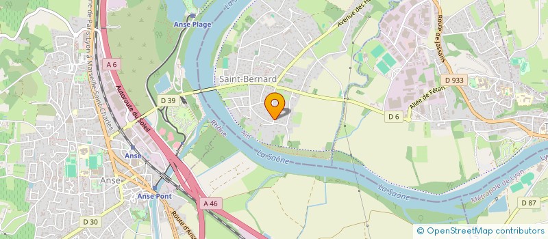 localisation de l'entreprise POISSONNERIE L'IROISE à SAINT-BERNARD