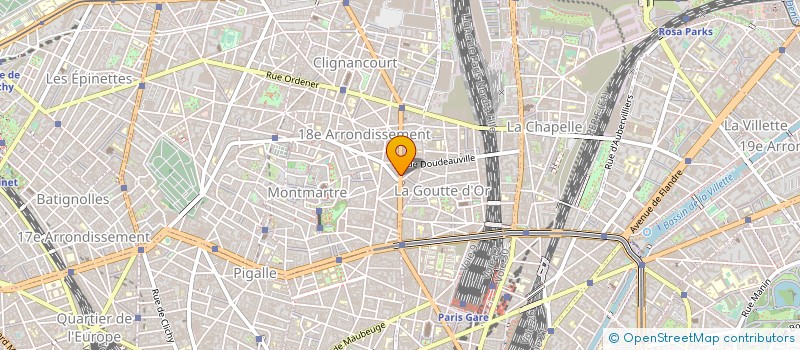 localisation de l'entreprise POISSONNERIE LES EMBRUNS à PARIS