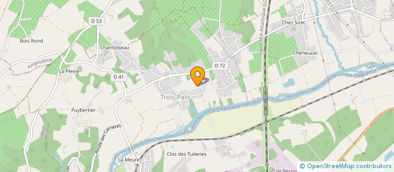 localisation de l'entreprise POISSONNERIE MAXART à TROIS-PALIS