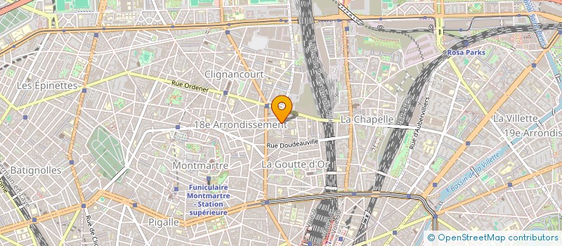 localisation de l'entreprise POISSONNIERS 59  PARIS