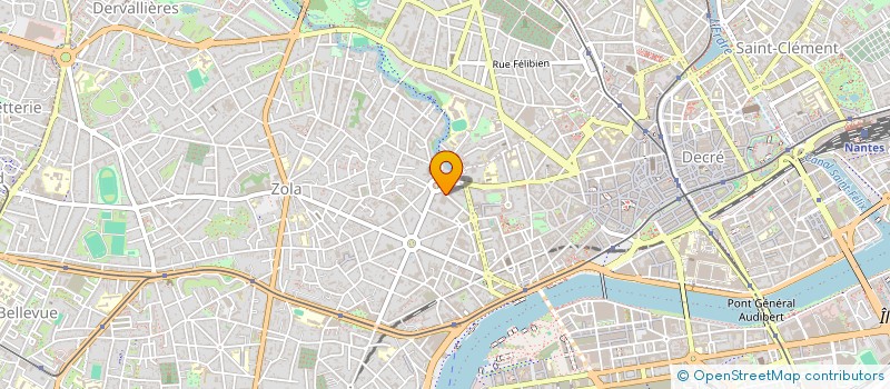 localisation de l'entreprise POISSONS DE MARS à NANTES