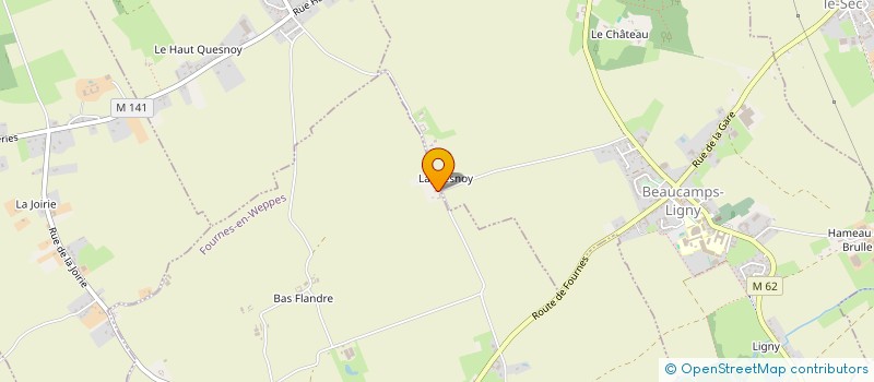 localisation de l'entreprise POITIERS  FOURNES-EN-WEPPES