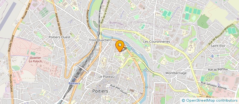 localisation de l'entreprise POITIERS JUNIOR CONSULTING à POITIERS