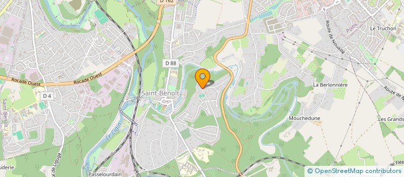 localisation de l'entreprise POITIERS PAR ICI  SAINT-BENOIT