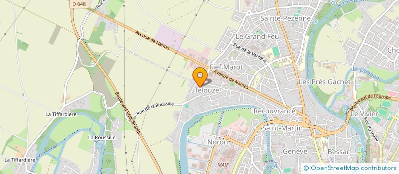 localisation de l'entreprise POITOU CONSEIL IMMOBILIER  NIORT