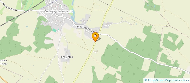 localisation de l'entreprise POITOU DESINFECTION SERVICE  SAINT JULIEN L'ARS