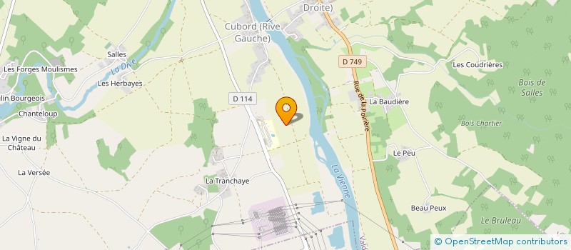 localisation de l'entreprise POITOU EMBALLAGE SARL à VALDIVIENNE