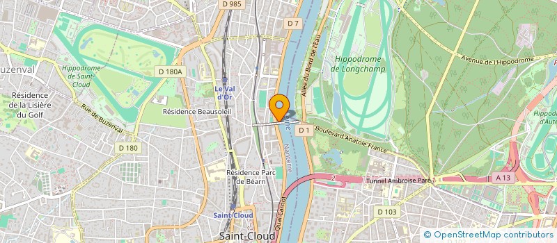 localisation de l'entreprise POITOU ENERGY à SAINT-CLOUD