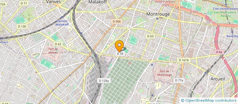 localisation de l'entreprise POITOU NORMANDIE  MONTROUGE