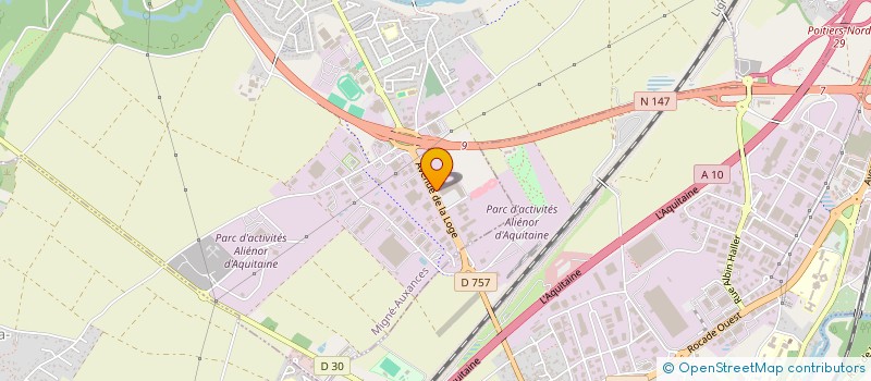 localisation de l'entreprise POITOU PESAGE à MIGNE-AUXANCES