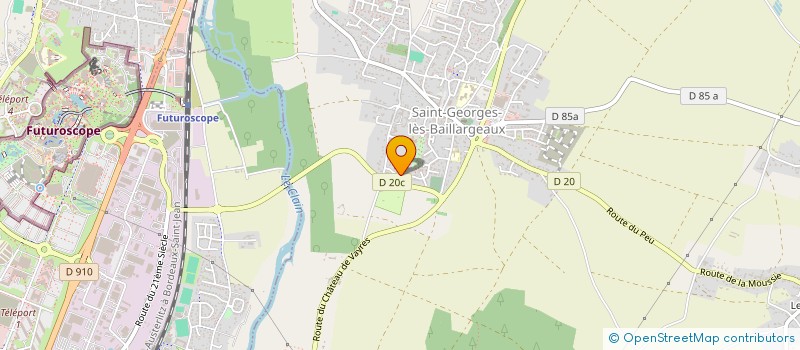 localisation de l'entreprise POITOU UTILITAIRES SARL à DISSAY