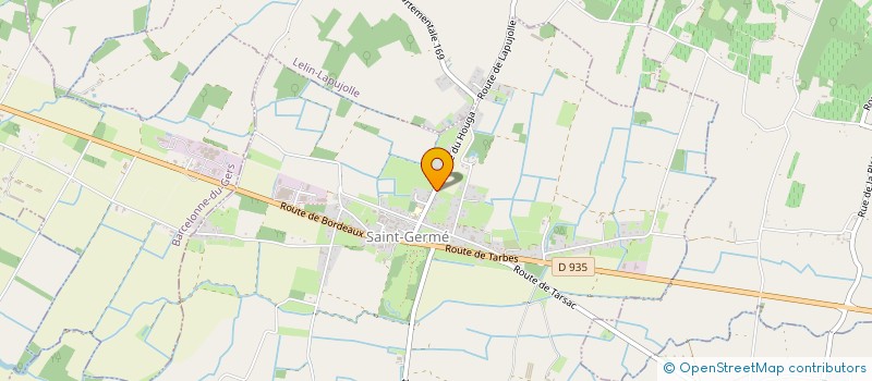 localisation de l'entreprise POITREAU  SAINT-GERME