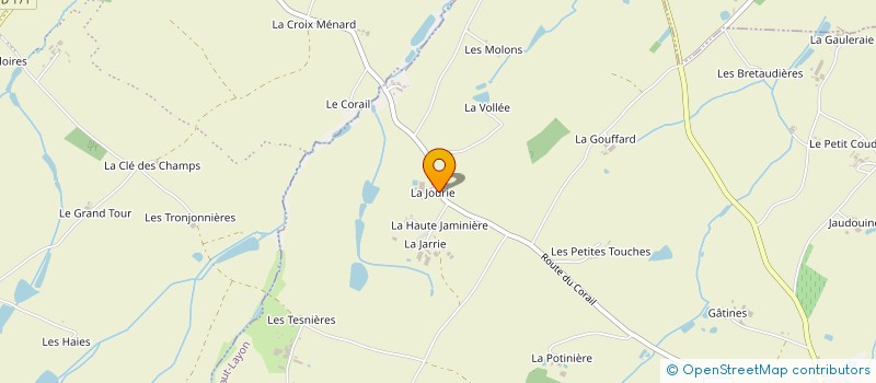 localisation de l'entreprise POITRINEAU LINDO à LYS-HAUT-LAYON
