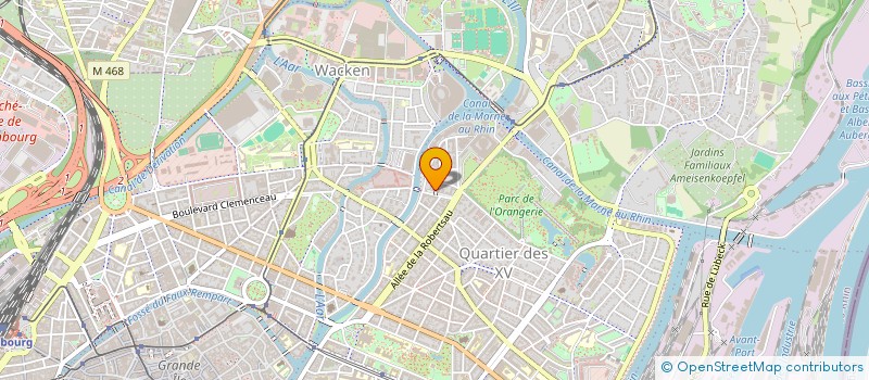 localisation de l'entreprise POIUPARD ASSOCIATION à STRASBOURG