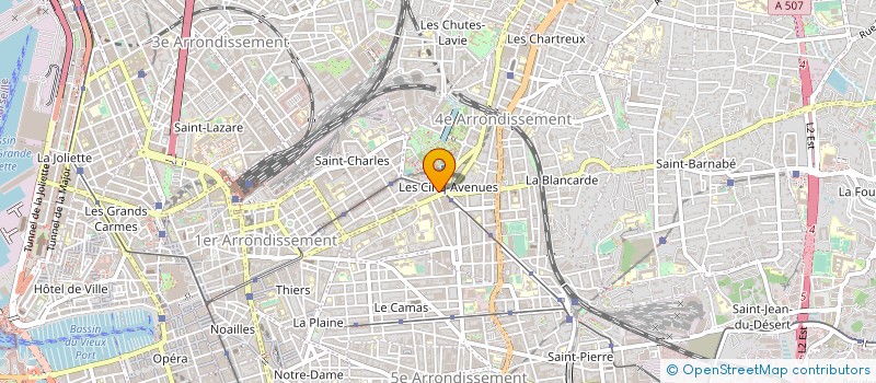 localisation de l'entreprise POIVER à MARSEILLE