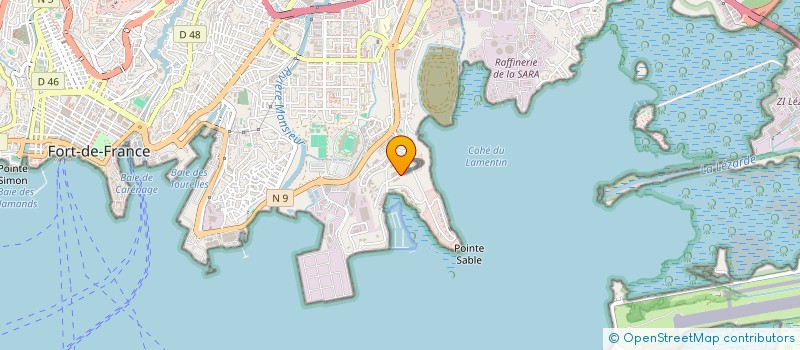 localisation de l'entreprise POIVREES SEL  FORT-DE-FRANCE