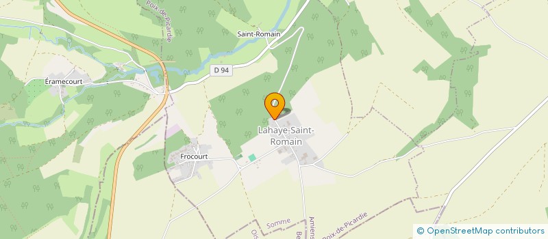 localisation de l'entreprise POIX POKER CLUB  BLANGY-SOUS-POIX