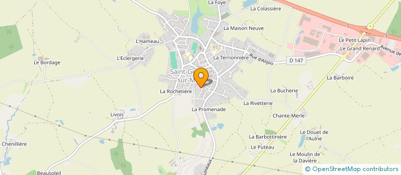 localisation de l'entreprise POK SEV THE QUEEN à SEVREMOINE