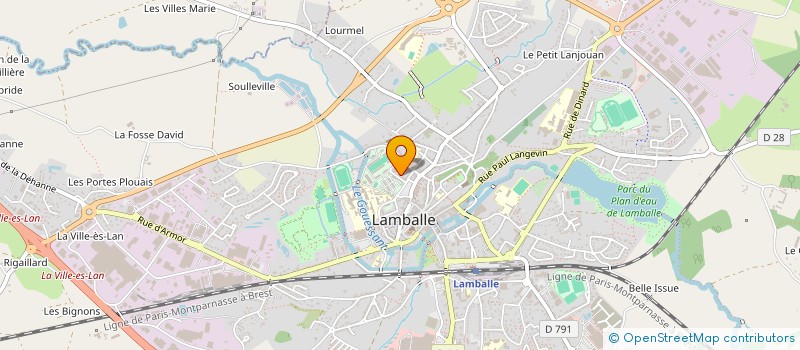 localisation de l'entreprise POKAPOKA à LAMBALLE-ARMOR