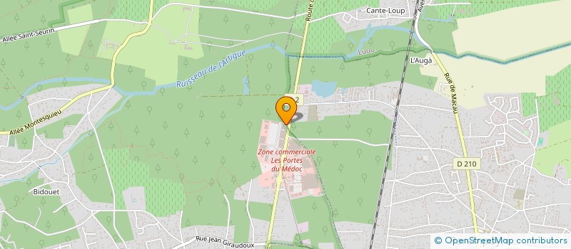 localisation de l'entreprise POKASIA  LE PIAN-MEDOC