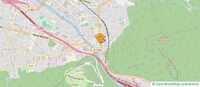 localisation de l'entreprise POKE AND CO  CLUSES