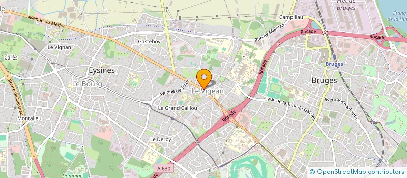 localisation de l'entreprise POKE AND SALAD à EYSINES
