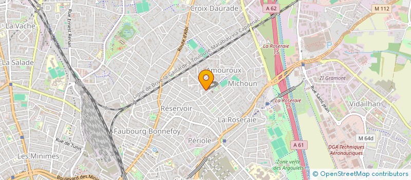 localisation de l'entreprise POKE COUS' à TOULOUSE