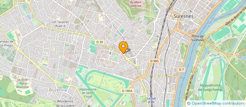 localisation de l'entreprise POKE DREAM à SURESNES