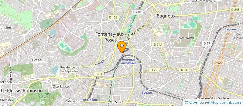 localisation de l'entreprise POKE FAMILY à FONTENAY-AUX-ROSES