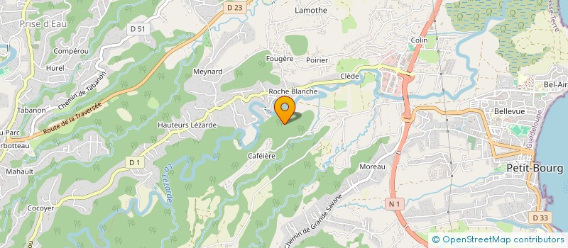 localisation de l'entreprise POKE PLACE GPE à PETIT-BOURG