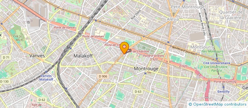 localisation de l'entreprise POKE SHOP MONTROUGE  MONTROUGE